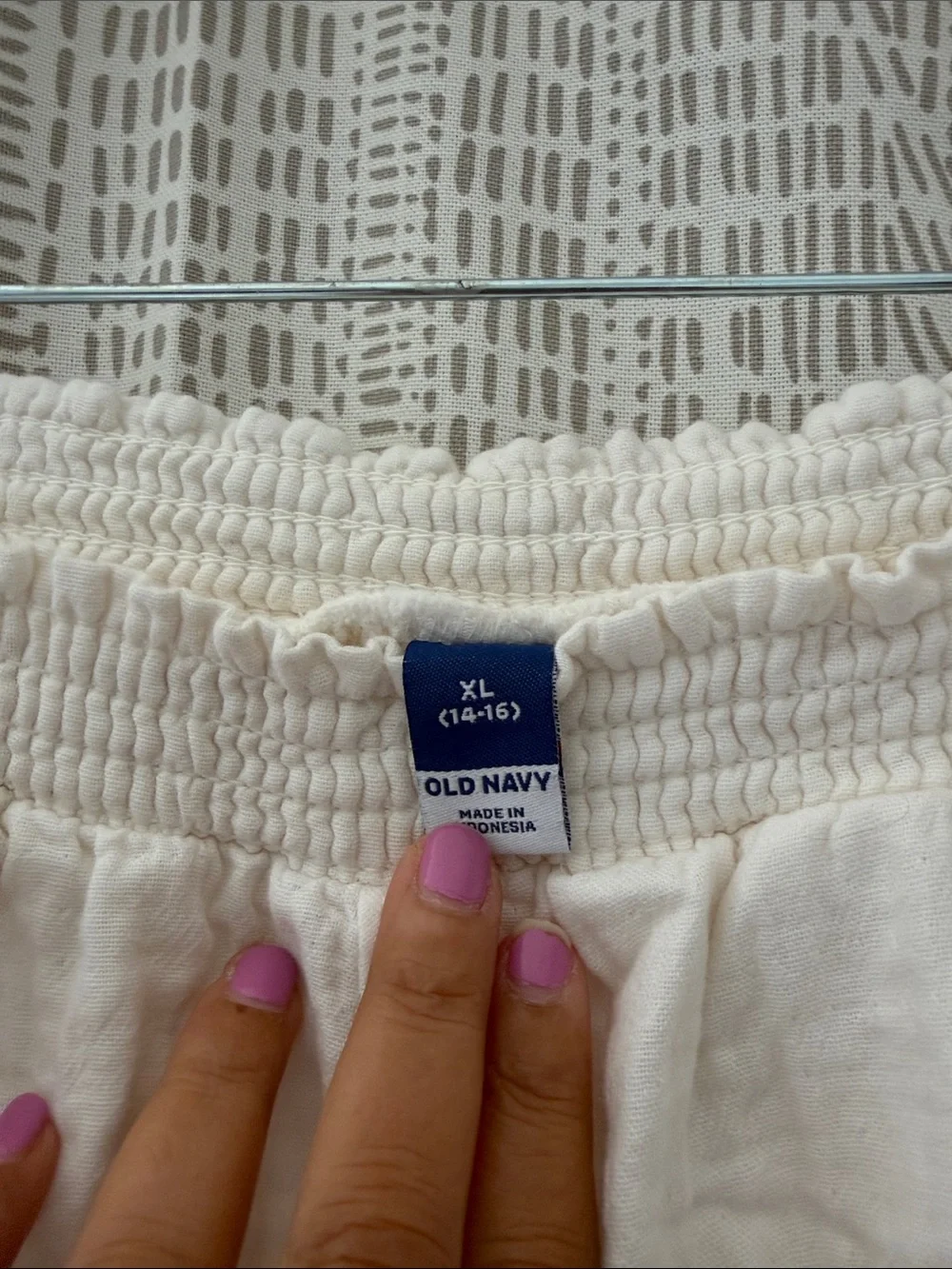 Old Navy lightweight white